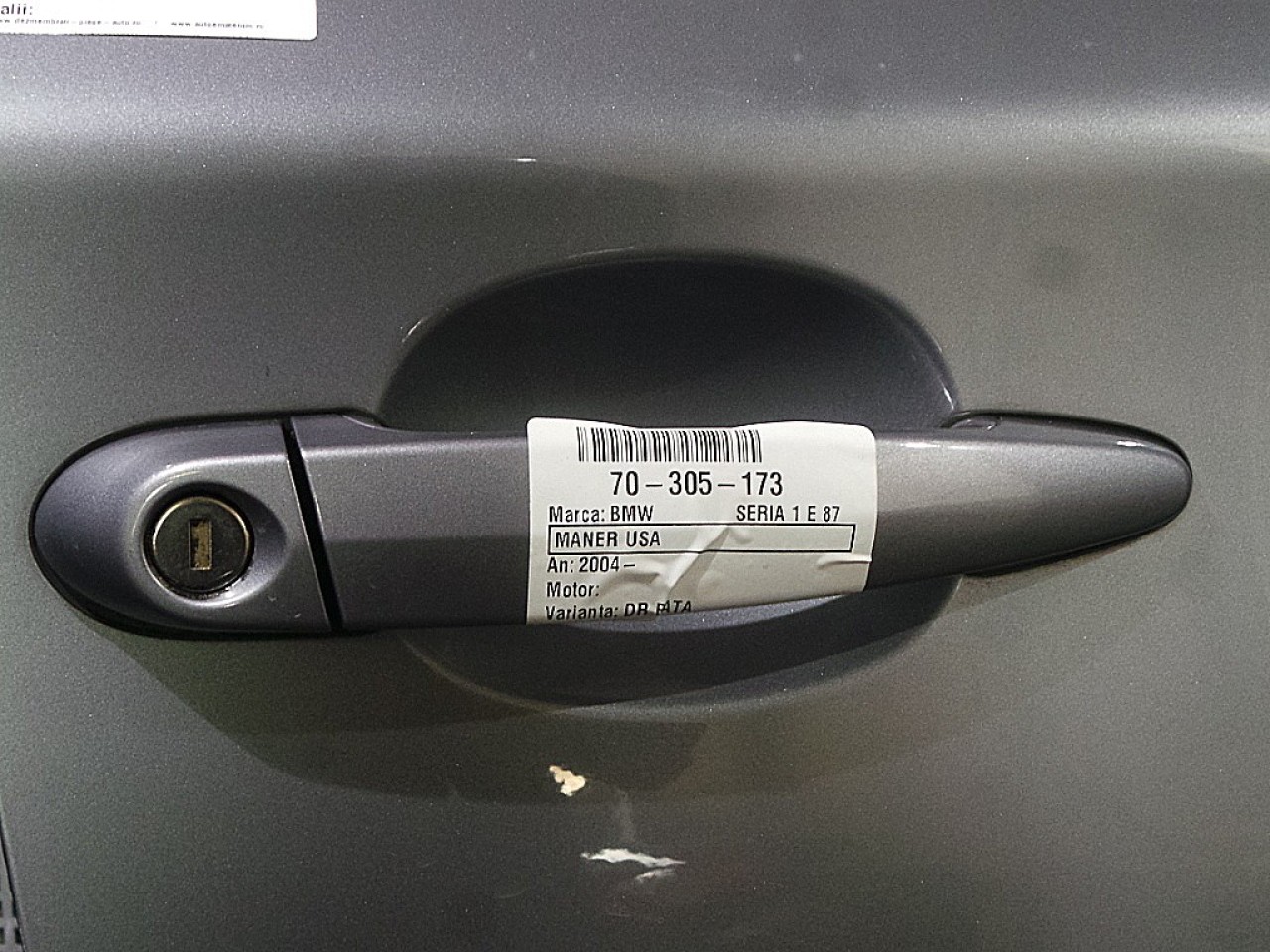 MANER USA FATA DREAPTA BMW SERIA 1 E 87 - - (2004 2007)
