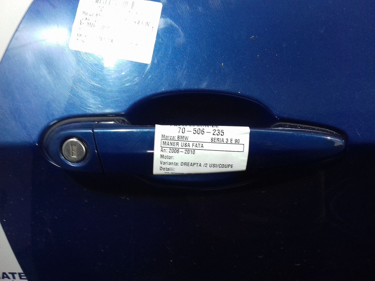 MANER USA FATA DREAPTA BMW SERIA 3 E 90 SERIA 3 E 90 - - (2004 2012)