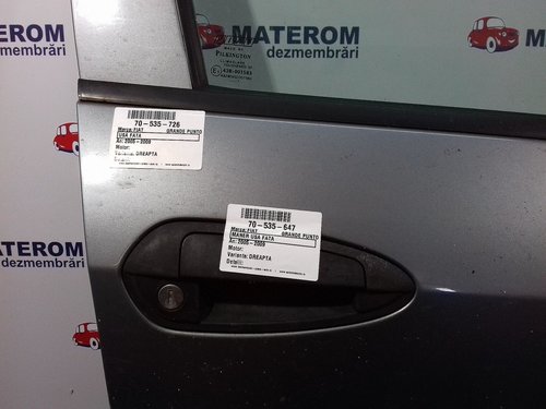 MANER USA FATA DREAPTA FIAT GRANDE PUNTO - - (2005 2009)
