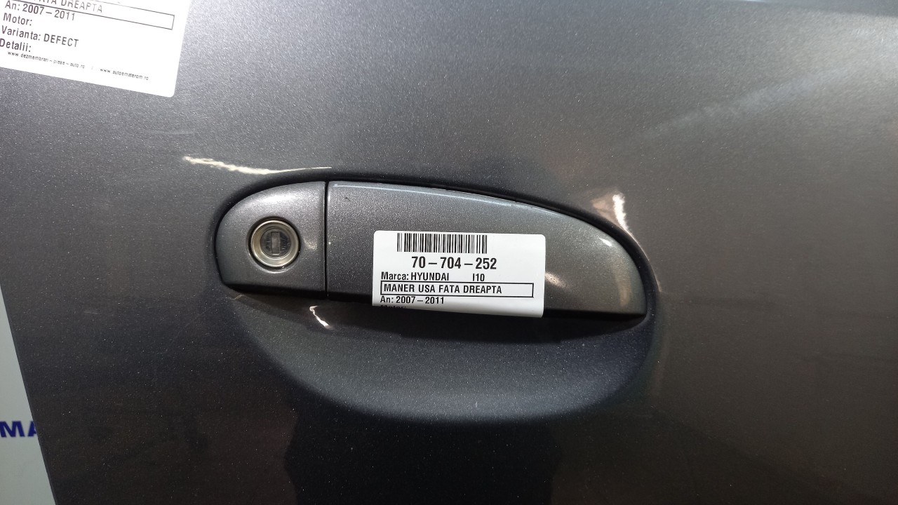 MANER USA FATA DREAPTA HYUNDAI I10 I10 - - (2007 2011)