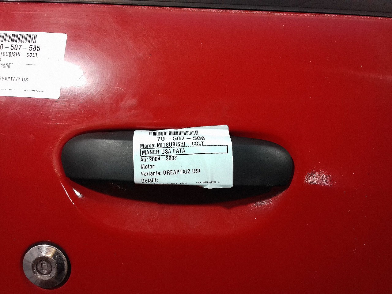 MANER USA FATA DREAPTA MITSUBISHI COLT COLT - - (2004 2008)