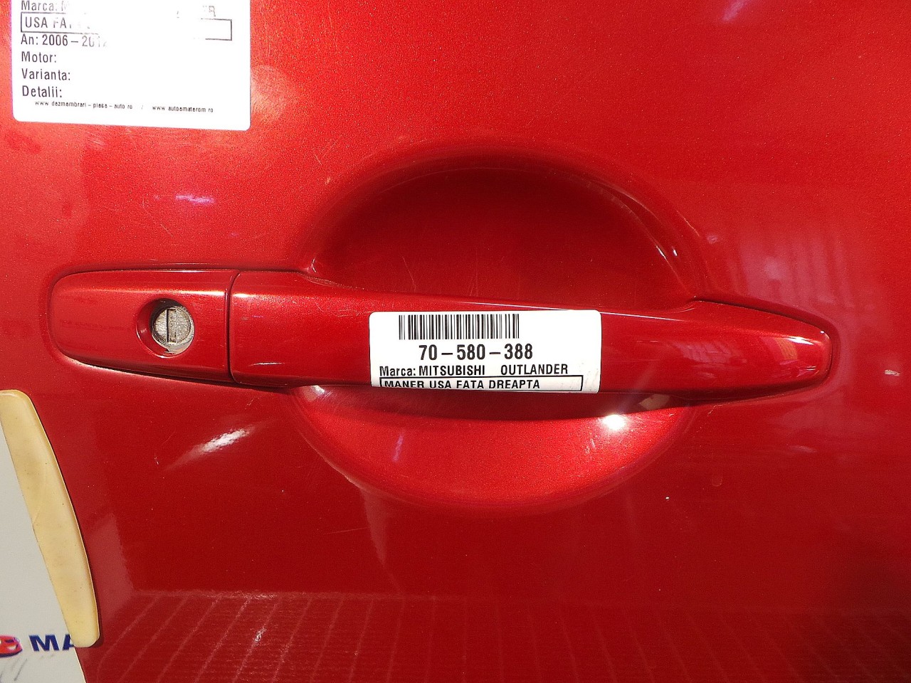 MANER USA FATA DREAPTA MITSUBISHI OUTLANDER OUTLANDER - - (2006 2012)