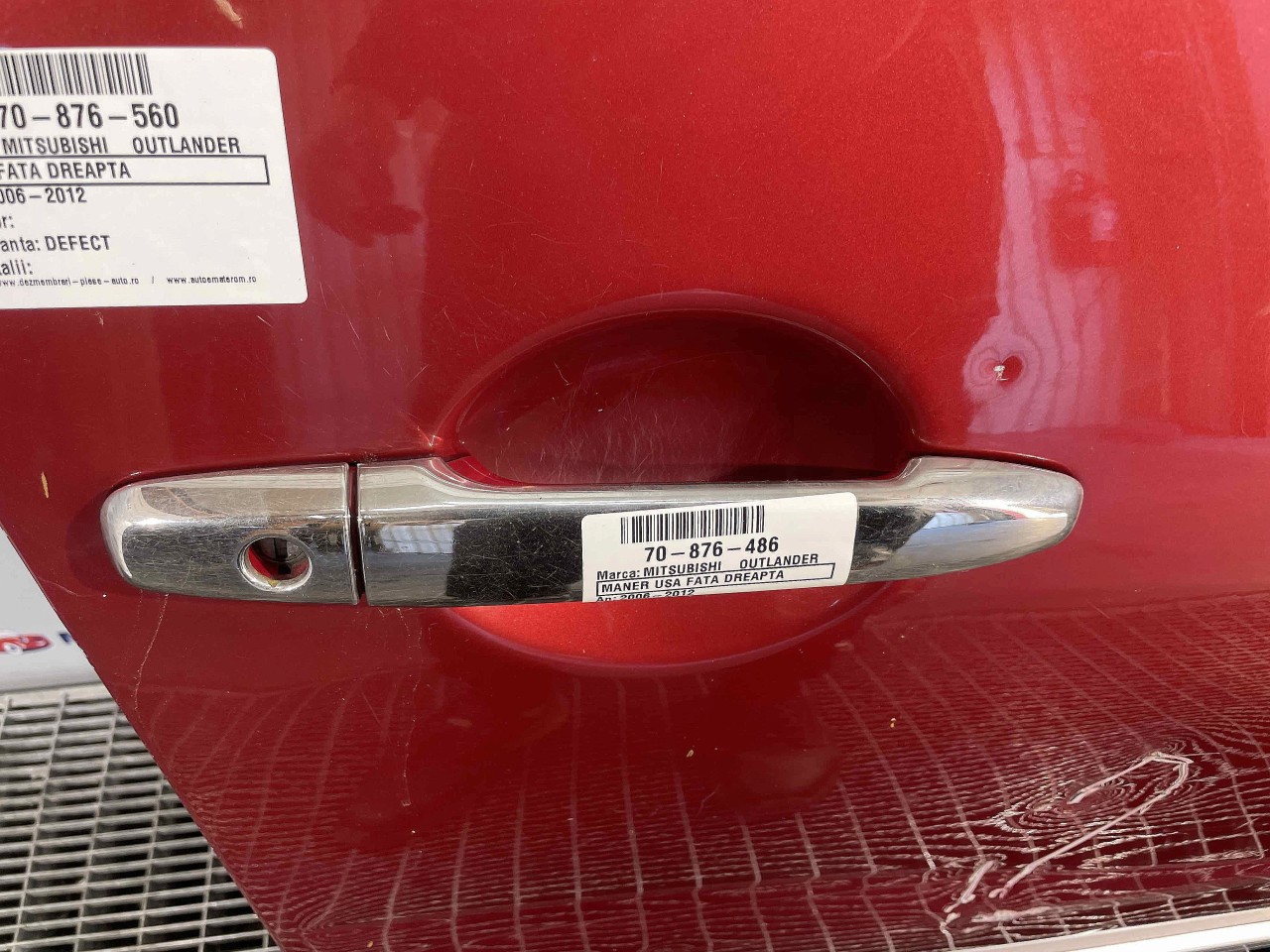 MANER USA FATA DREAPTA MITSUBISHI OUTLANDER OUTLANDER - - (2006 2012)
