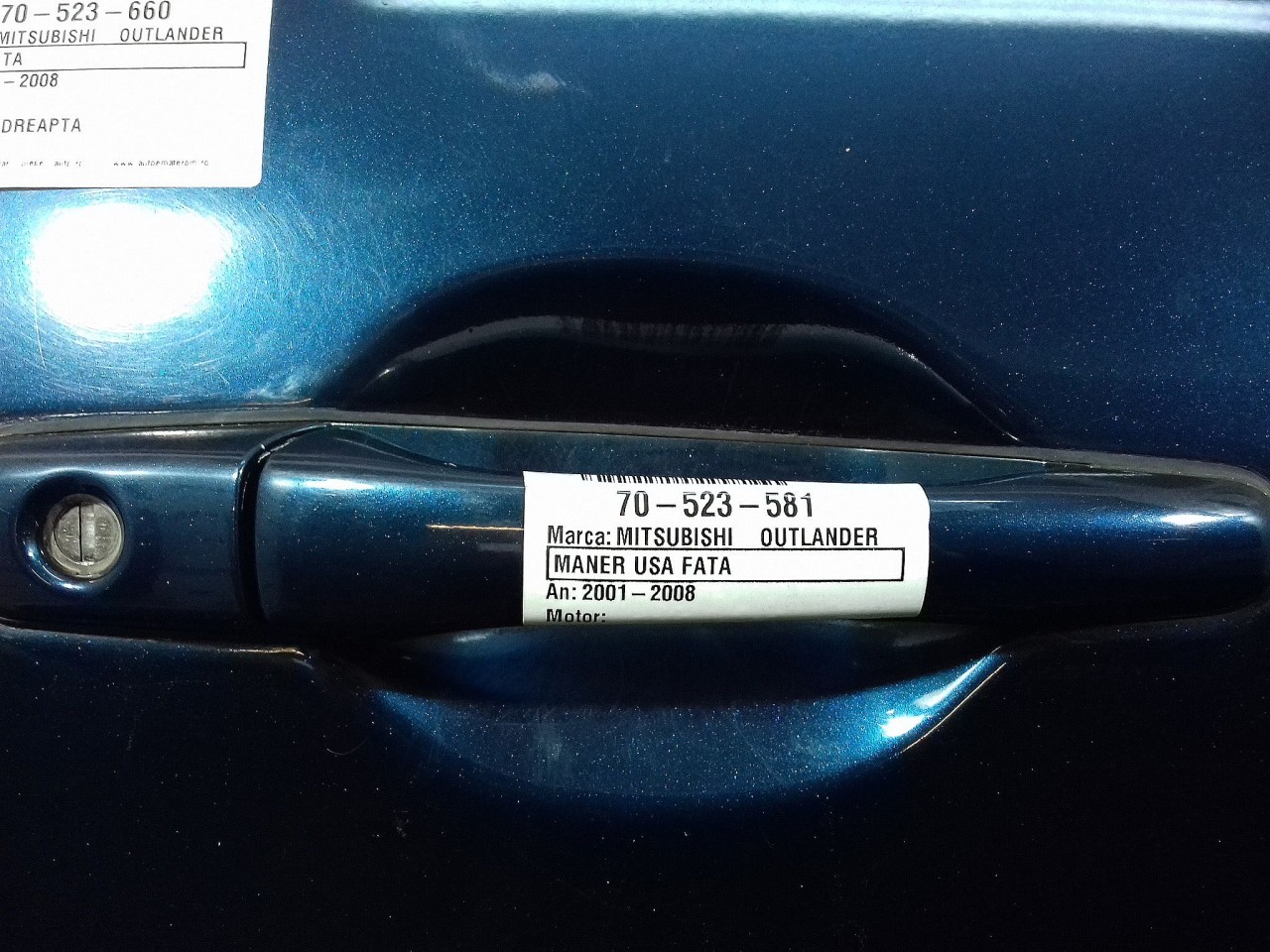MANER USA FATA DREAPTA MITSUBISHI OUTLANDER OUTLANDER - - (2001 2006)