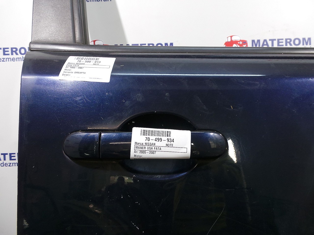 MANER USA FATA DREAPTA NISSAN NOTE NOTE - - (2005 2007)