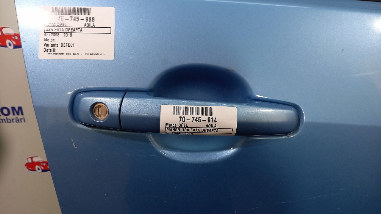 MANER USA FATA DREAPTA OPEL AGILA AGILA - - (2008 2010)