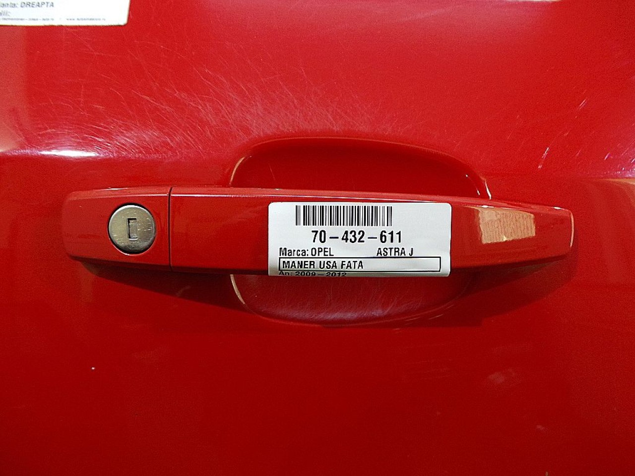 MANER USA FATA DREAPTA OPEL ASTRA J - - (2009 2012)