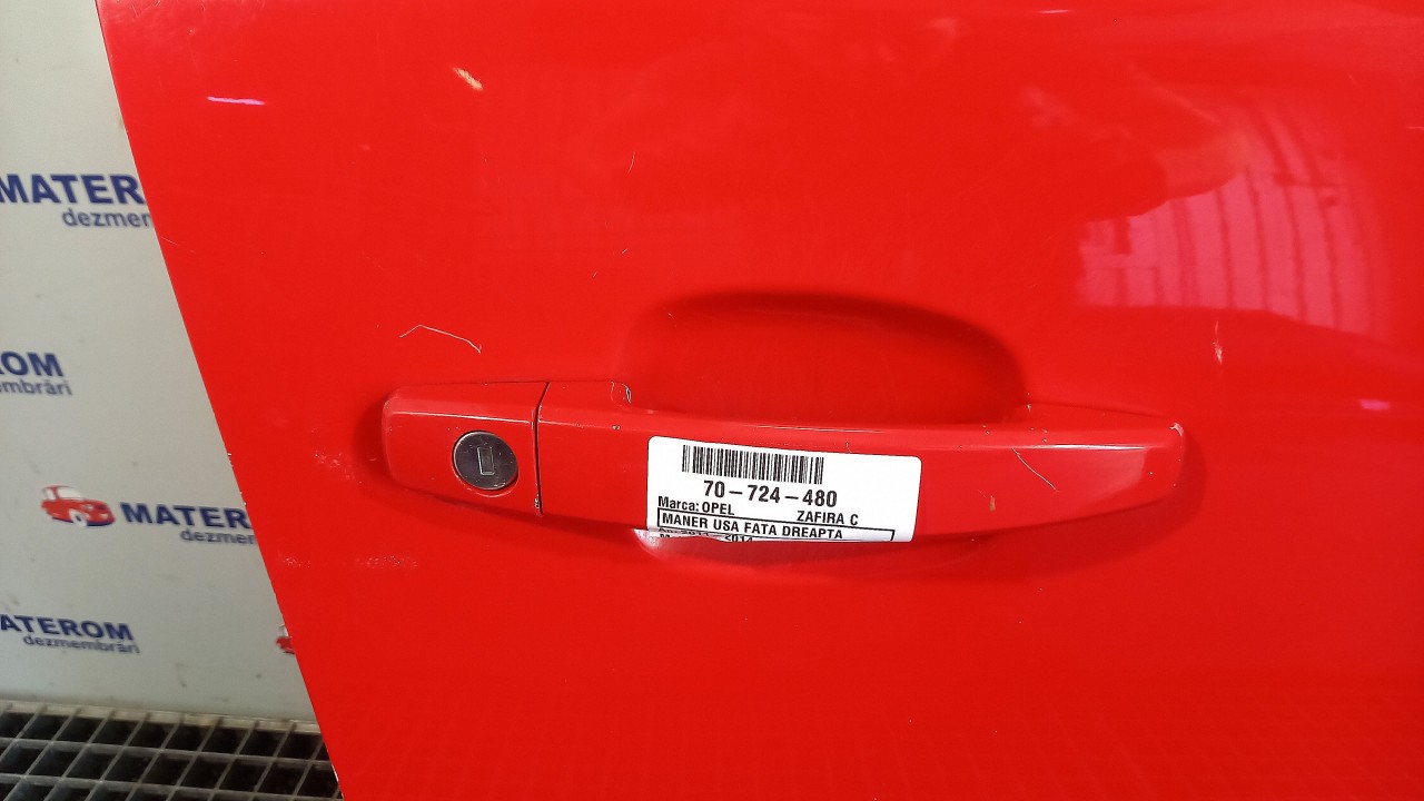 MANER USA FATA DREAPTA OPEL ZAFIRA B ZAFIRA B - - (2008 2011)