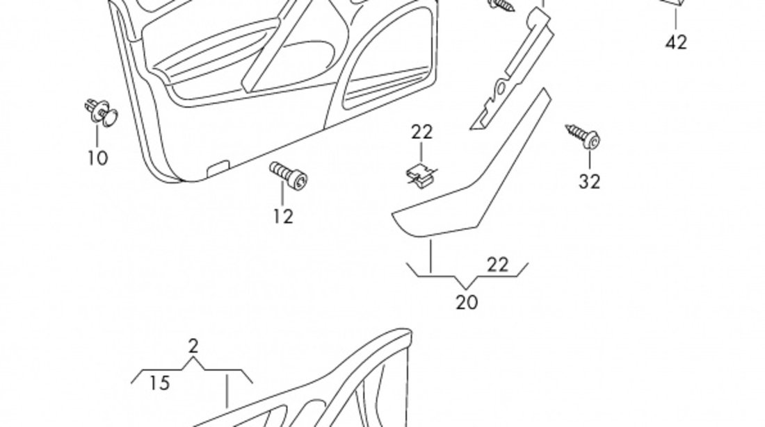 Maner Usa Fata Dreapta Pasager Oe Volkswagen Golf 6 2008-2013 5K4868714A81U