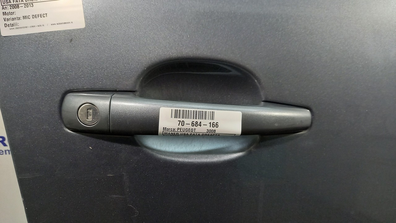 MANER USA FATA DREAPTA PEUGEOT 3008 - - (2008 2013)