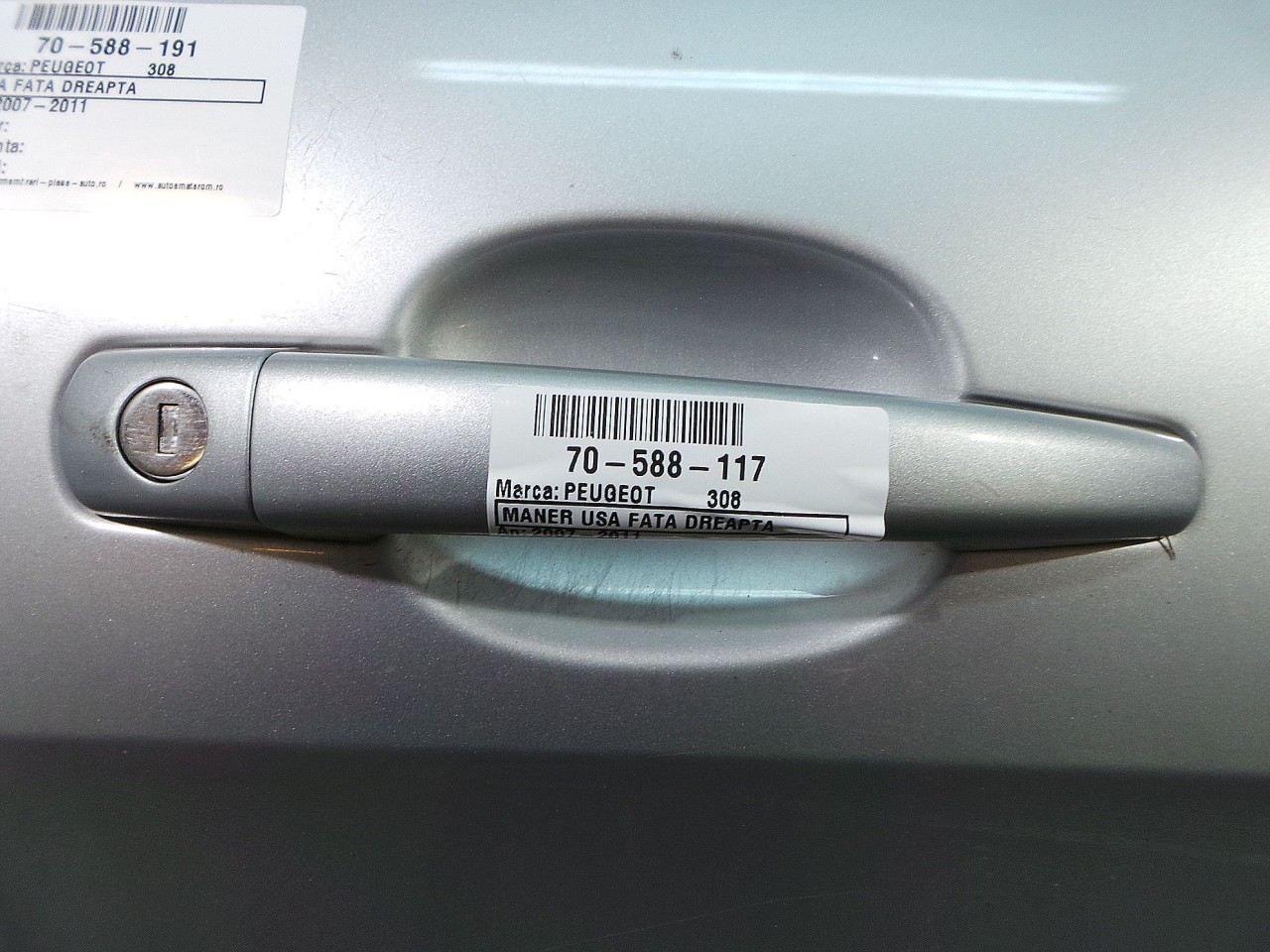 MANER USA FATA DREAPTA PEUGEOT 308 - - (2007 2011)
