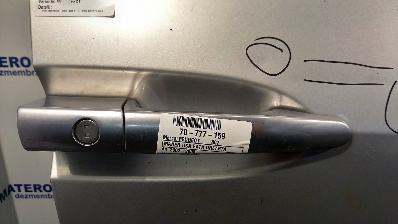 MANER USA FATA DREAPTA PEUGEOT 807 807 - - (2002 2008)