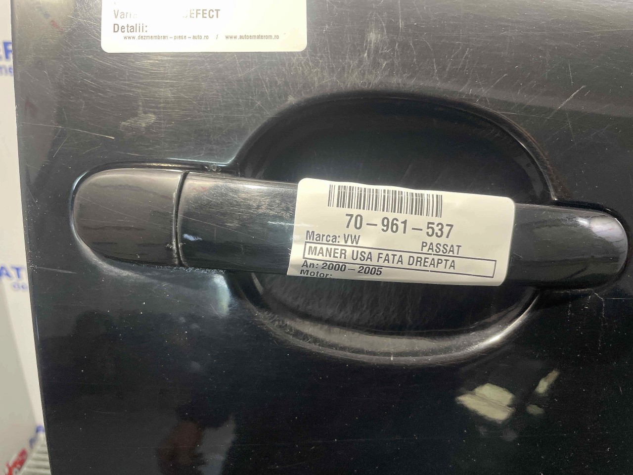 MANER USA FATA DREAPTA VW PASSAT PASSAT - - (2000 2005)
