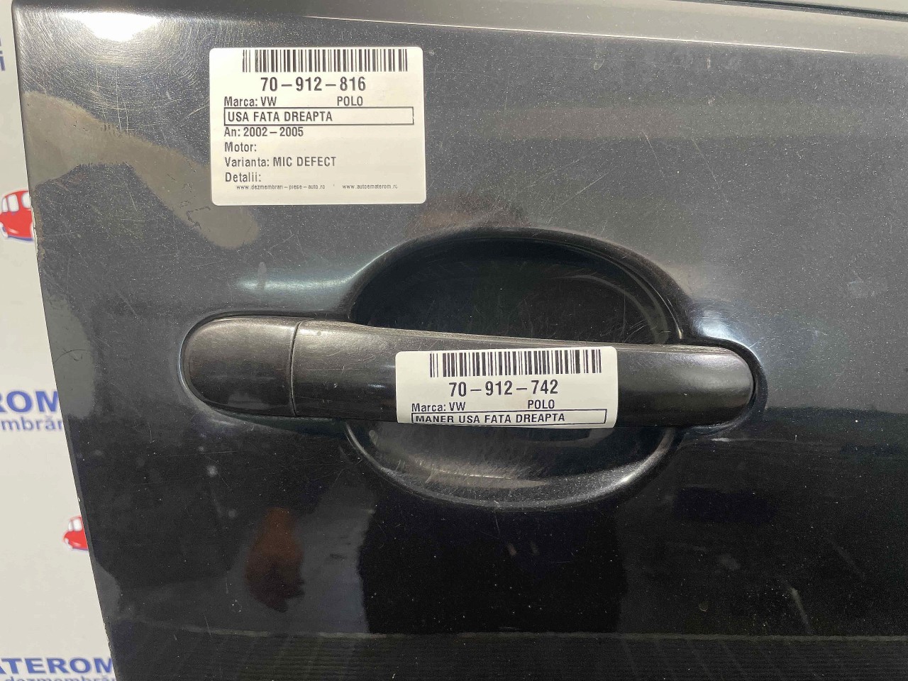 MANER USA FATA DREAPTA VW POLO - - (2002 2005)