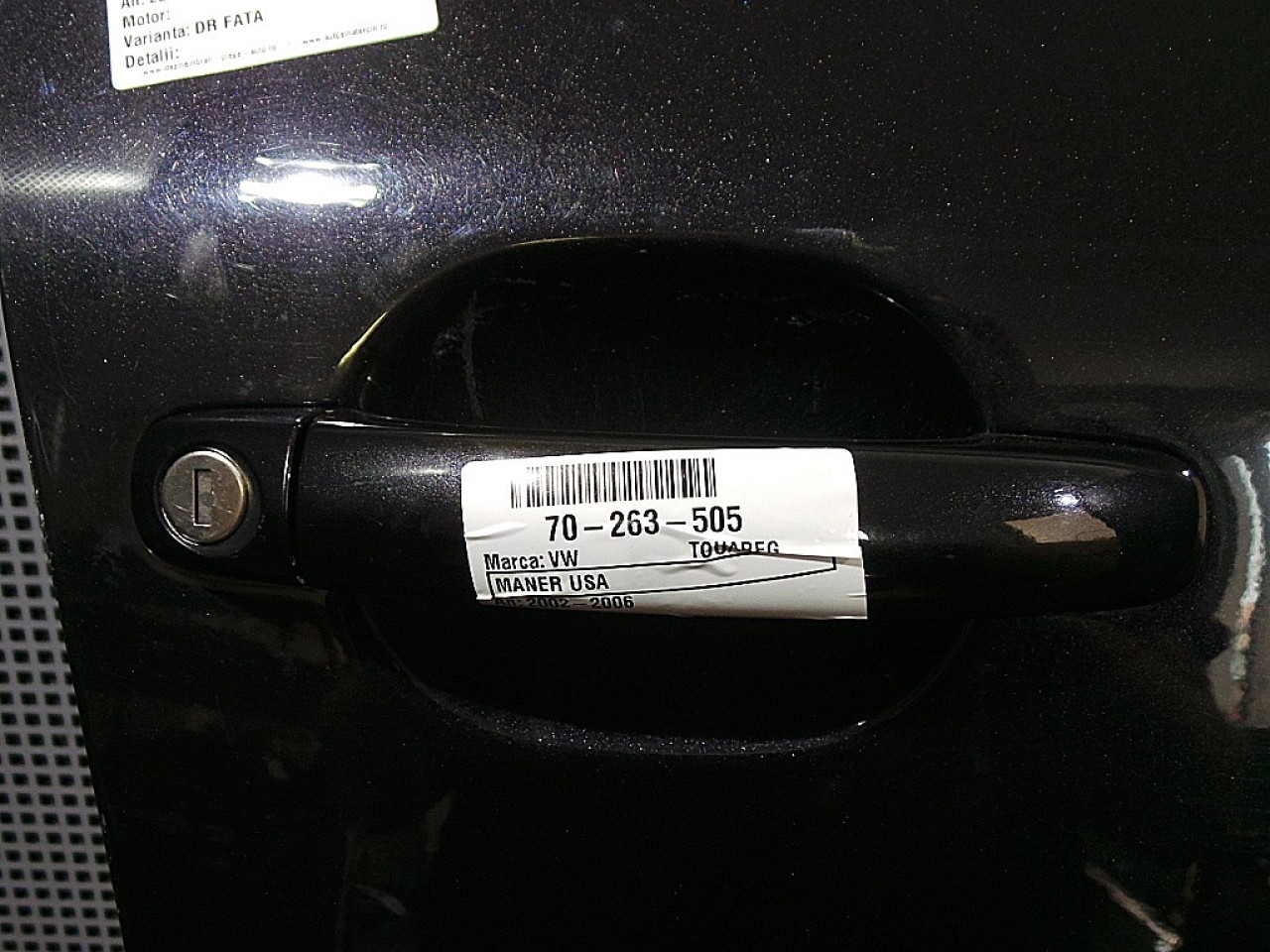 MANER USA FATA DREAPTA VW TOUAREG - - (2002 2006)
