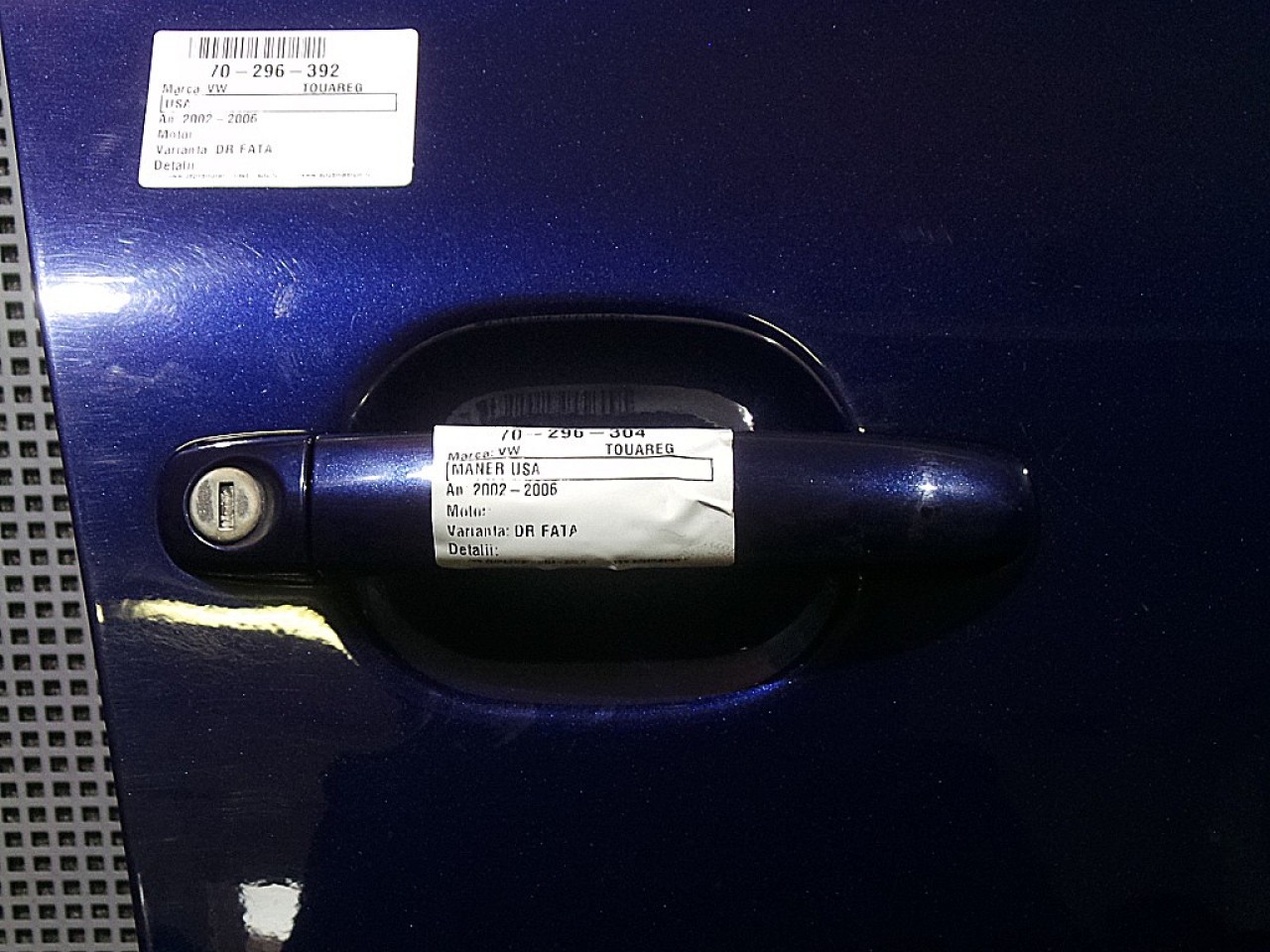 MANER USA FATA DREAPTA VW TOUAREG - - (2002 2006)