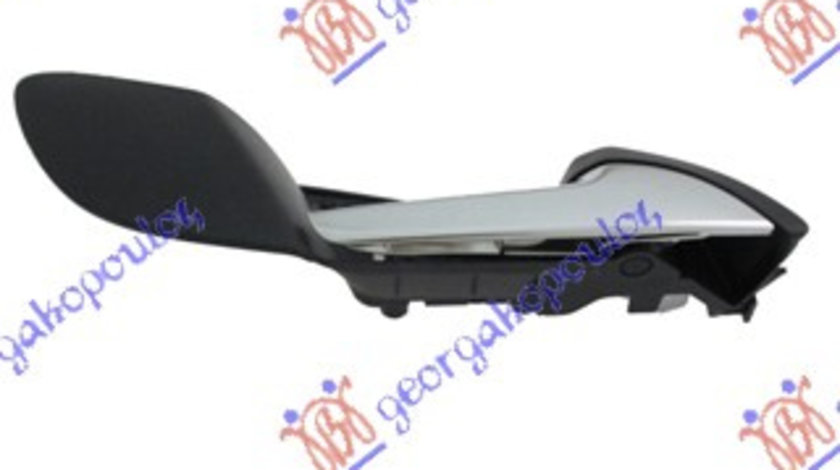 Maner Usa Fata Interior Cromat/Negru Dreapta Opel Zafira Tourer 2011 2012 2013 2014 2015 2016