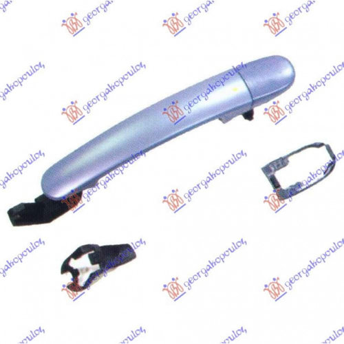Maner Usa Fata Spate - Vw Bora 1998 , 3b0837207g