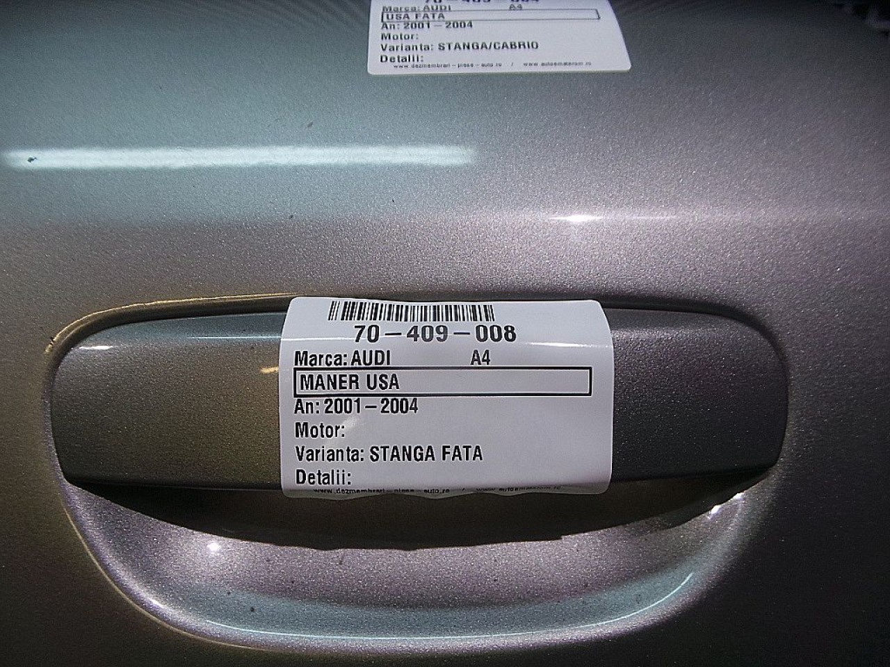 MANER USA FATA STANGA AUDI A4 A4 - - (2001 2004)
