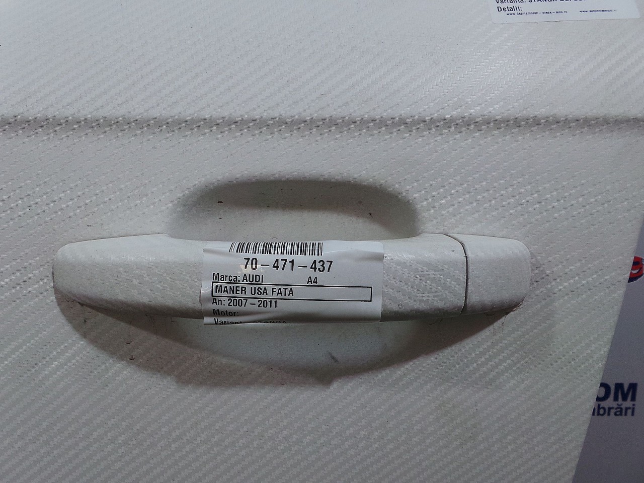 MANER USA FATA STANGA AUDI A4 A4 - - (2007 2011)