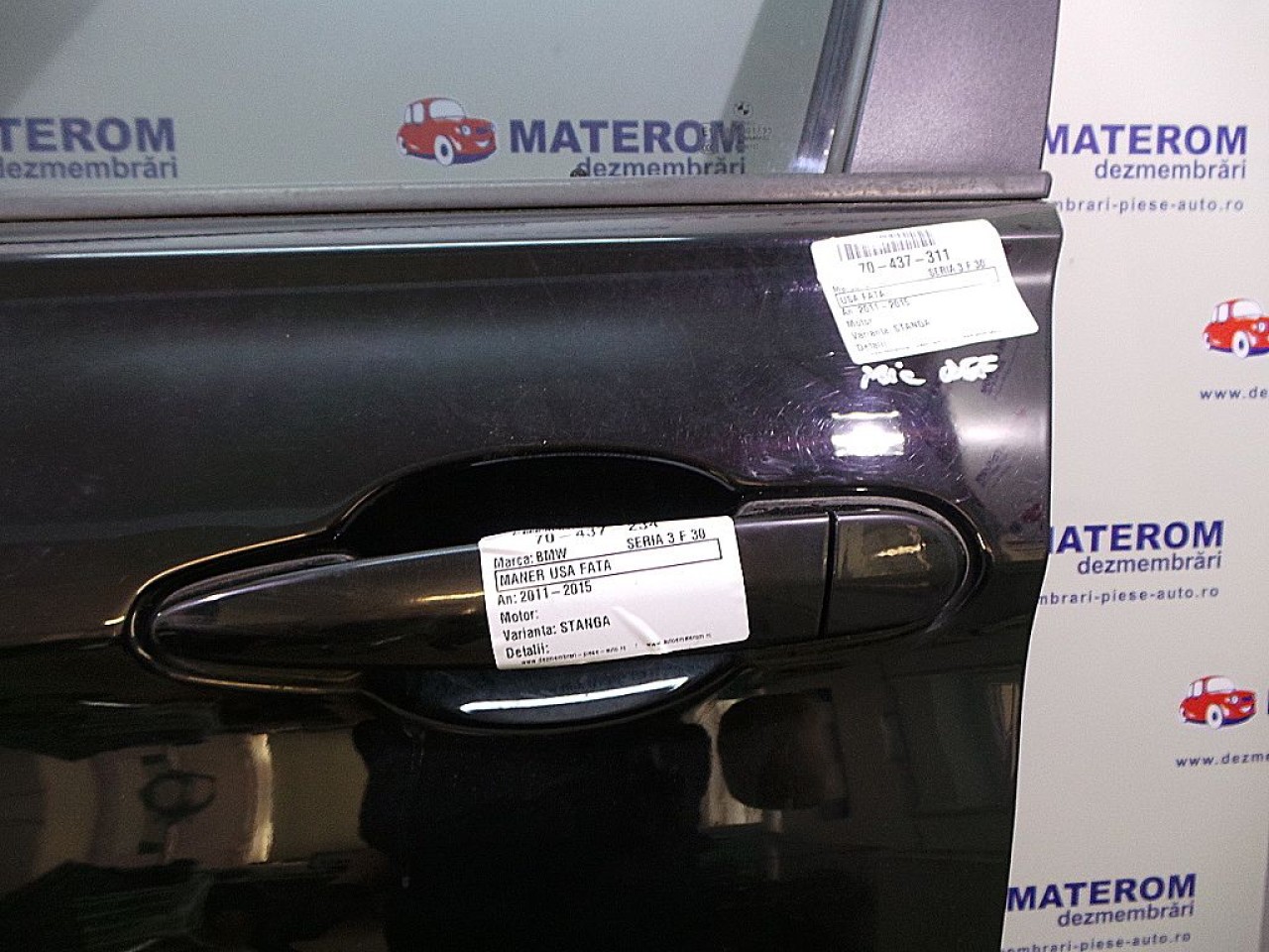 MANER USA FATA STANGA BMW SERIA 3 F 30 SERIA 3 F 30 - - (2011 2015)