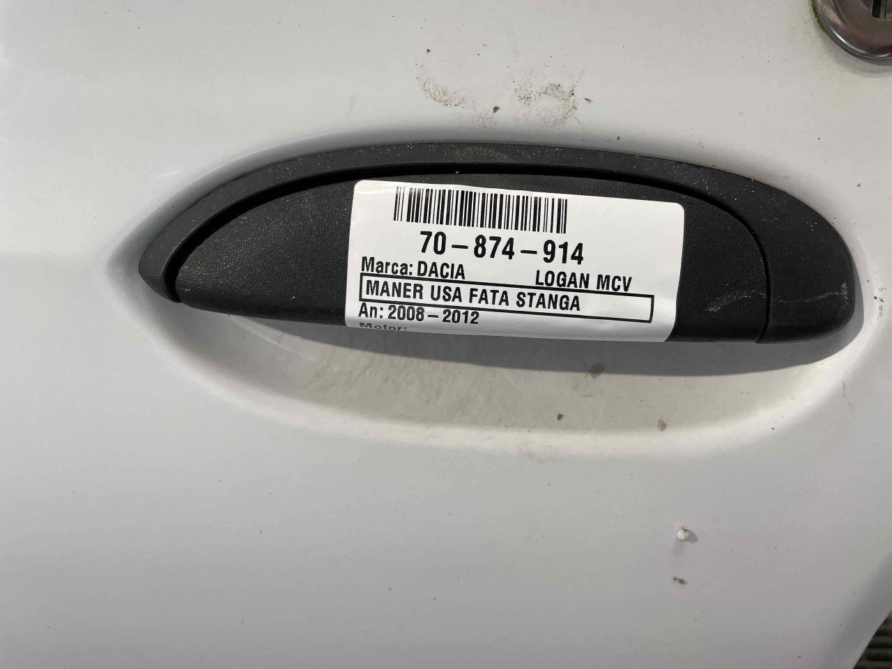 MANER USA FATA STANGA DACIA LOGAN MCV - - (2008 2012)