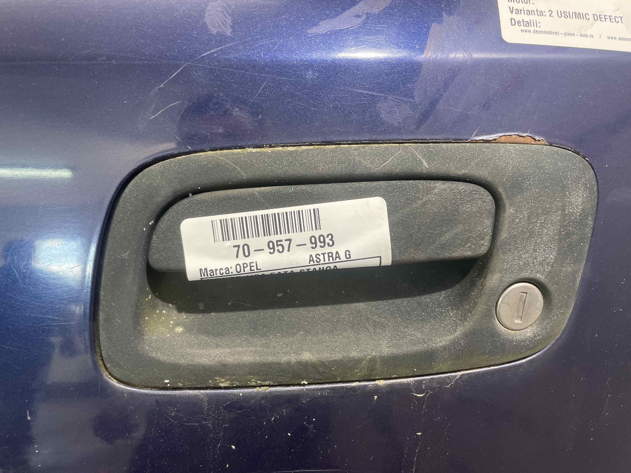 MANER USA FATA STANGA OPEL ASTRA G ASTRA G - - (1998 2004)
