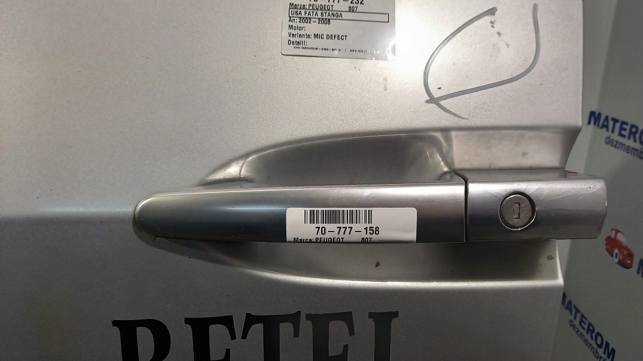 MANER USA FATA STANGA PEUGEOT 807 807 - - (2002 2008)