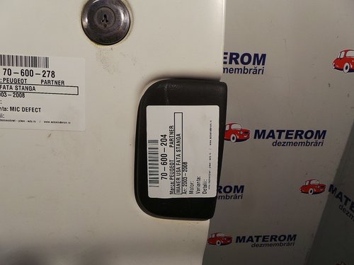 MANER USA FATA STANGA PEUGEOT PARTNER - - (2002 2008)