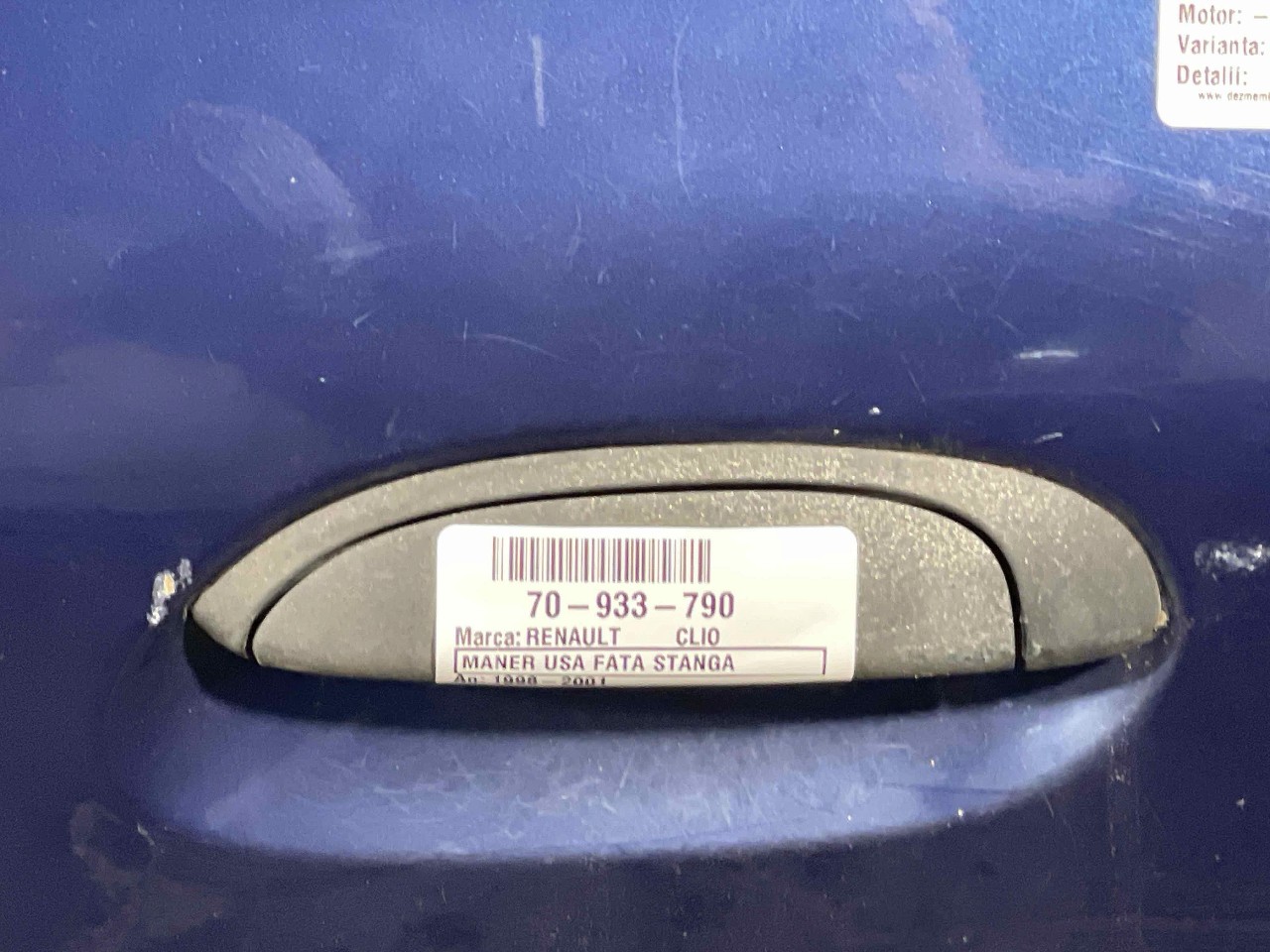 MANER USA FATA STANGA RENAULT CLIO - - (1998 2001)