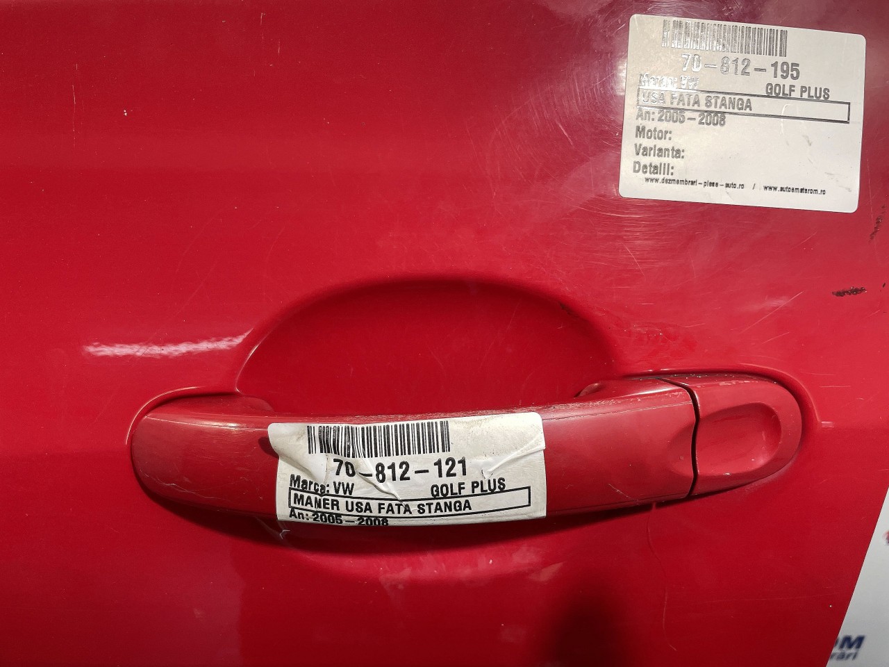MANER USA FATA STANGA VW GOLF PLUS - - (2005 2008)