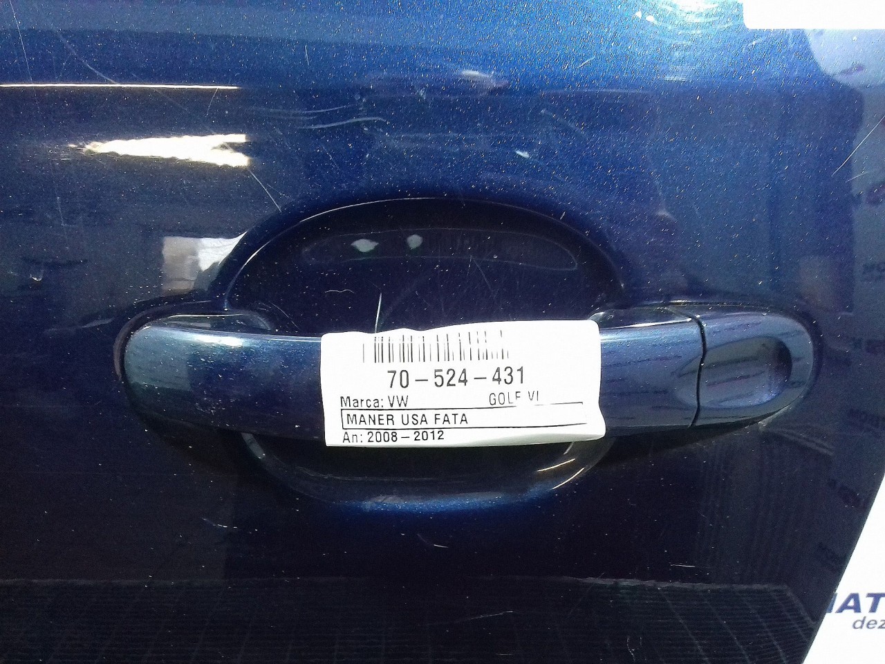 MANER USA FATA STANGA VW GOLF VI - - (2008 2012)