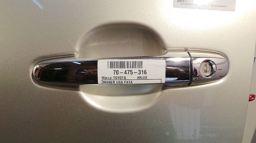 MANER USA FATA TOYOTA HILUX Pritsche/Fahrgestell (_N1_, _N2_) 2.7 (TGN16_) benzina (2005 - 02-2019-01)