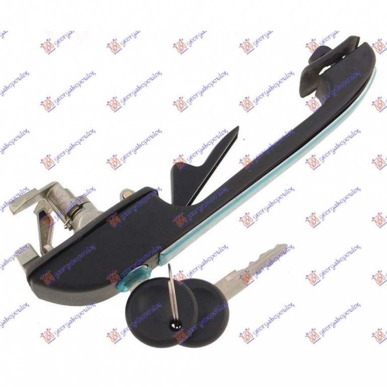 Maner Usa Fata - Vw Polo 1990 , 191837206a