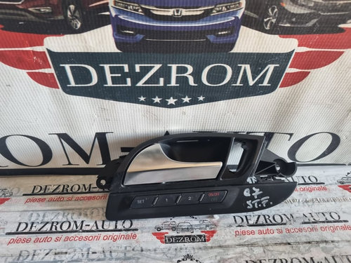 Maner usa interior cu butoane memorie Audi Q7 4L cod piesa : 4L0959527A
