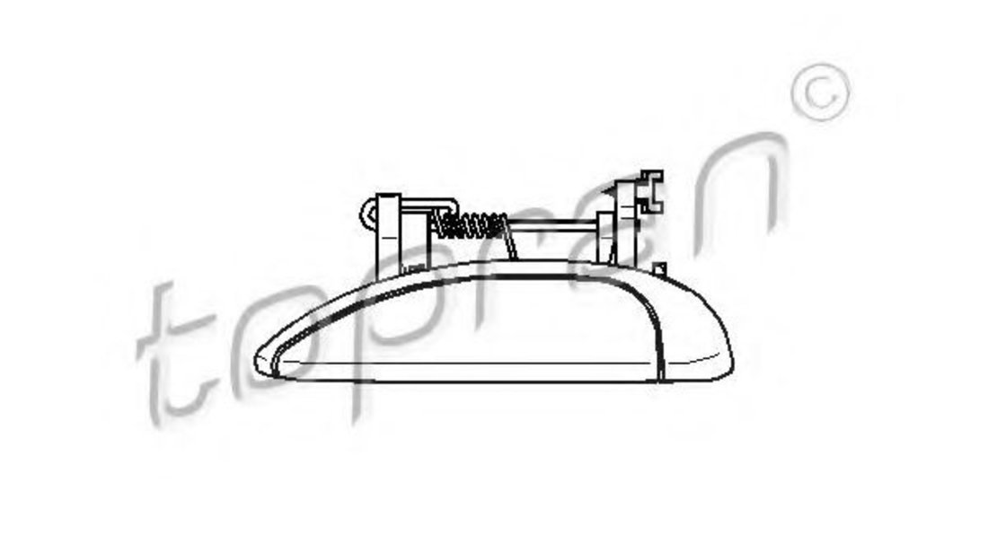 Maner usa RENAULT MEGANE I Scenic (JA0/1) (1996 - 2001) TOPRAN 700 558 piesa NOUA