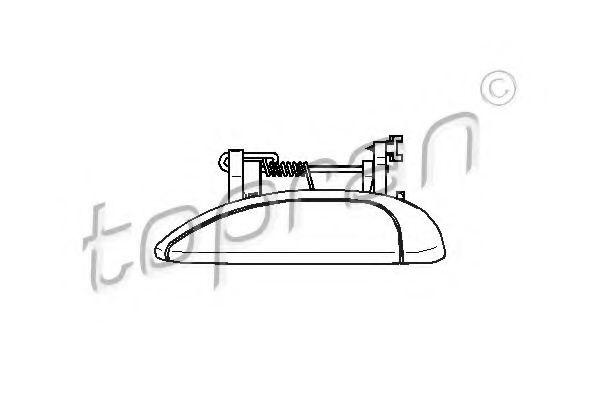 Maner usa RENAULT SCENIC I (JA0/1) (1999 - 2003) TOPRAN 700 558 piesa NOUA