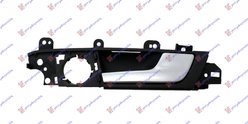 Maner Usa Spate - Audi A3 2003 , 8p4839020e7pe