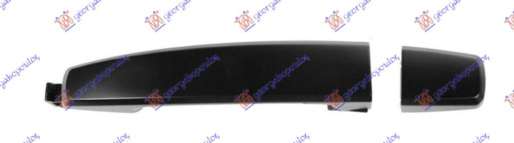 Maner Usa Spate - Chevrolet Aveo Sedan 2007 , 96468293