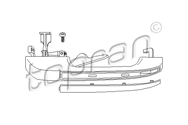 Maner usa spate dreapta (104179 HAN) AUDI