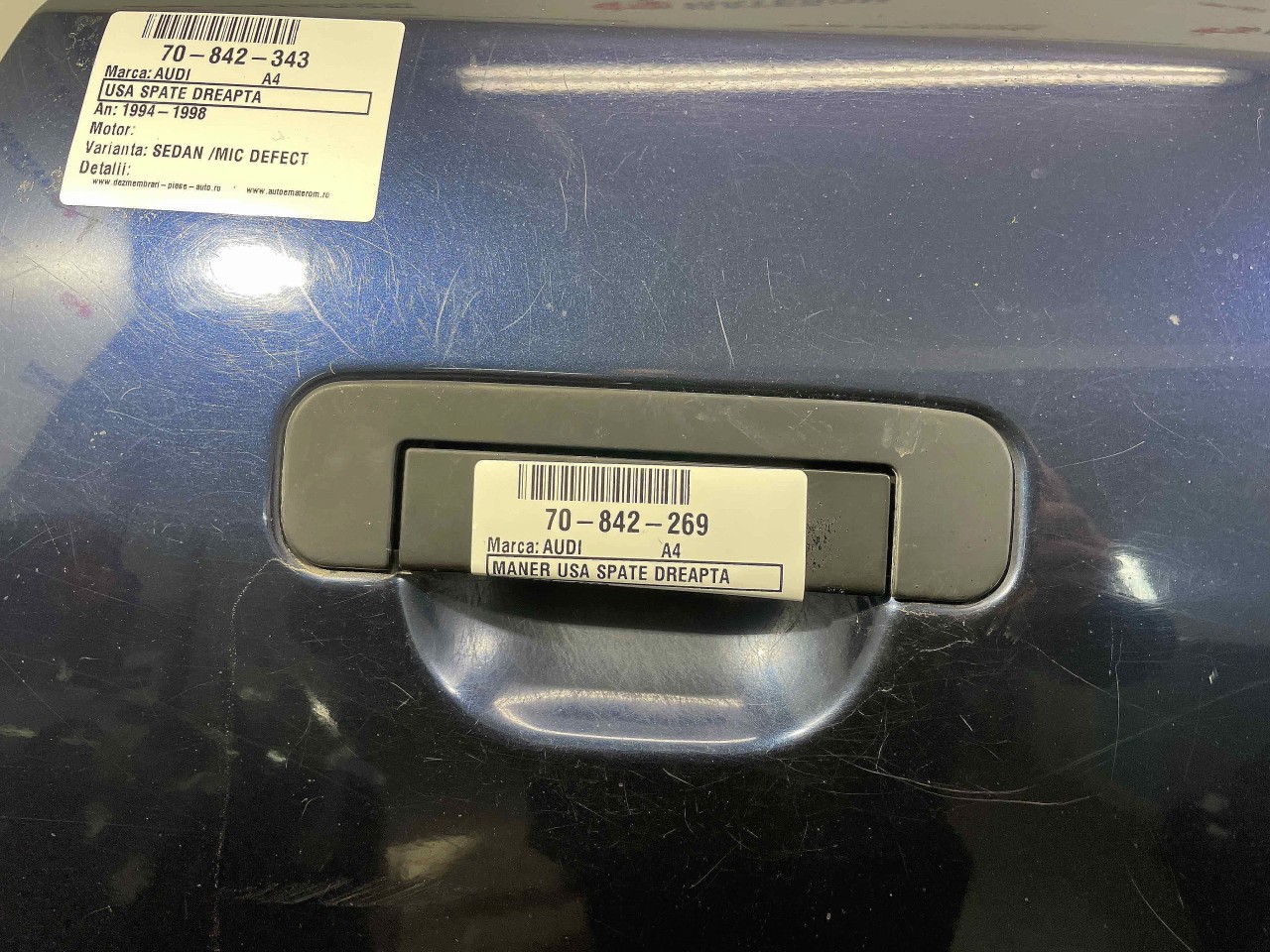 MANER USA SPATE DREAPTA AUDI A4 - - (1994 1998)