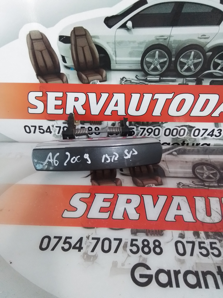 Maner usa spate dreapta Audi A6 (2004-2011) [4F2, C6] 2.0 Motorina 2009, 4F0837208B