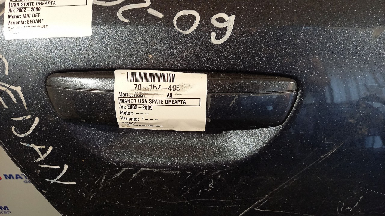 MANER USA SPATE DREAPTA AUDI A8 A8 - - (2002 2009)