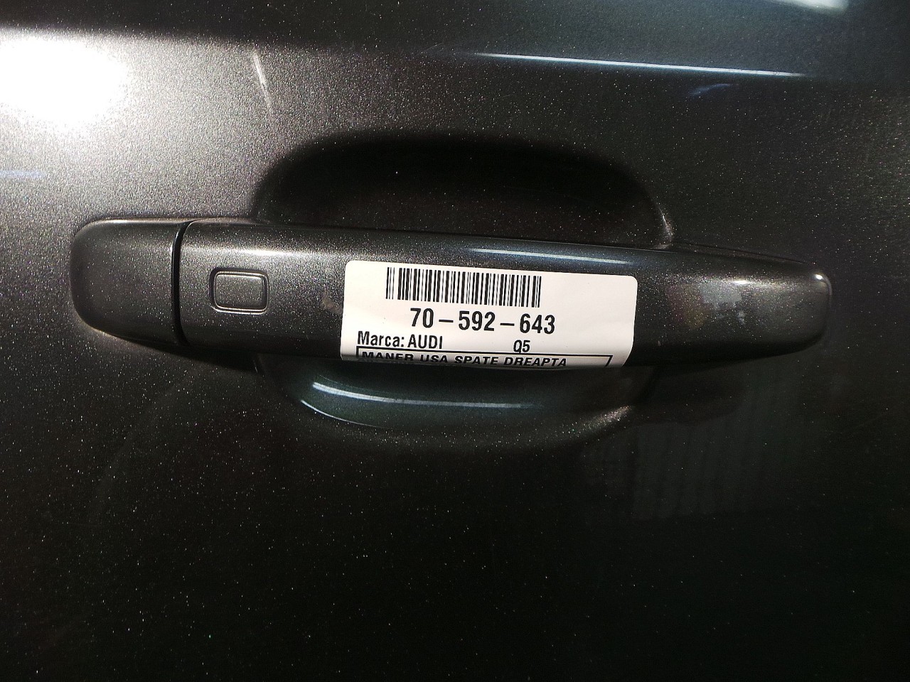 MANER USA SPATE DREAPTA AUDI Q5 Q5 - - (2008 2013)