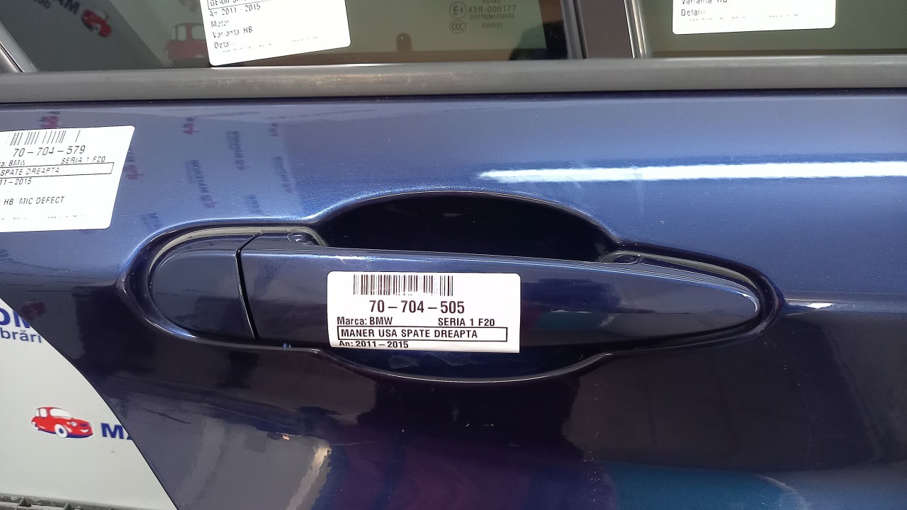 MANER USA SPATE DREAPTA BMW SERIA 1 F20 - - (2011 2015)