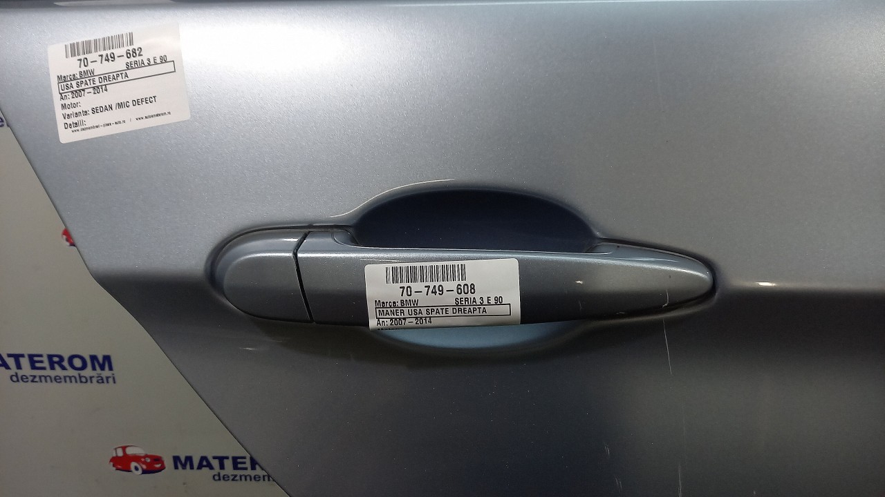 MANER USA SPATE DREAPTA BMW SERIA 3 E 90 SERIA 3 E 90 - - (2007 2012)