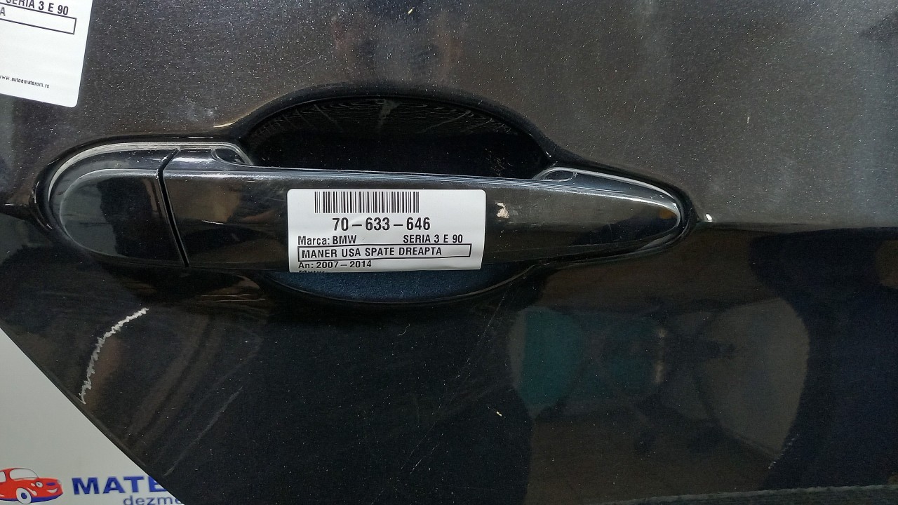MANER USA SPATE DREAPTA BMW SERIA 3 E 90 SERIA 3 E 90 - - (2007 2012)