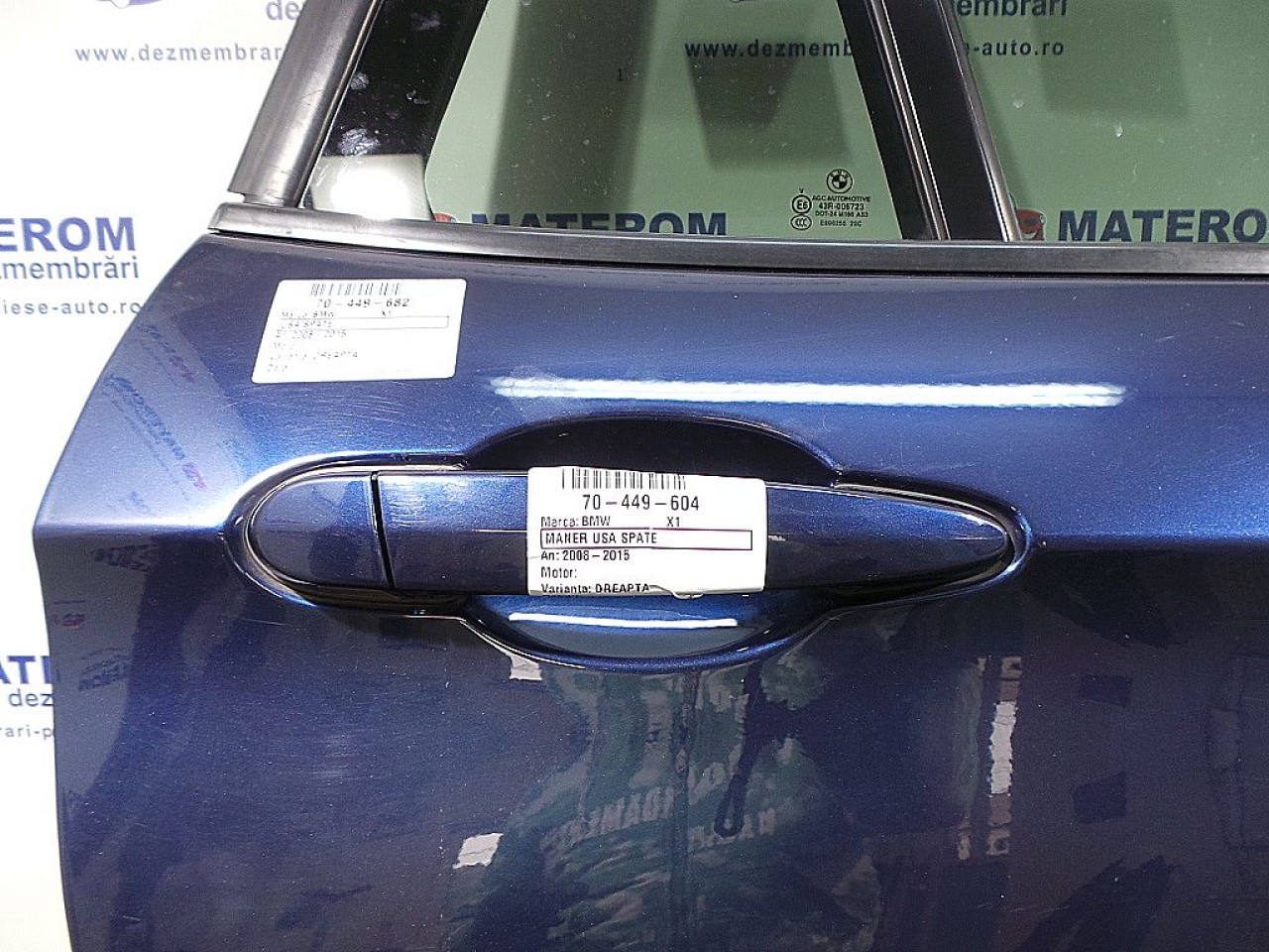 MANER USA SPATE DREAPTA BMW X1 - - (2009 2015)