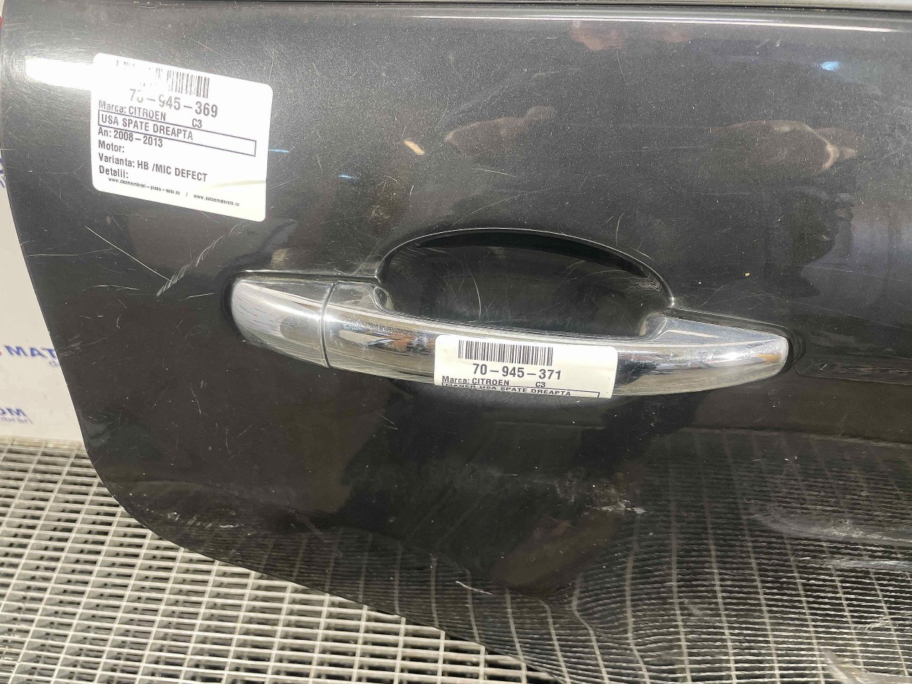 MANER USA SPATE DREAPTA CITROEN C3 - - (2009 2016)