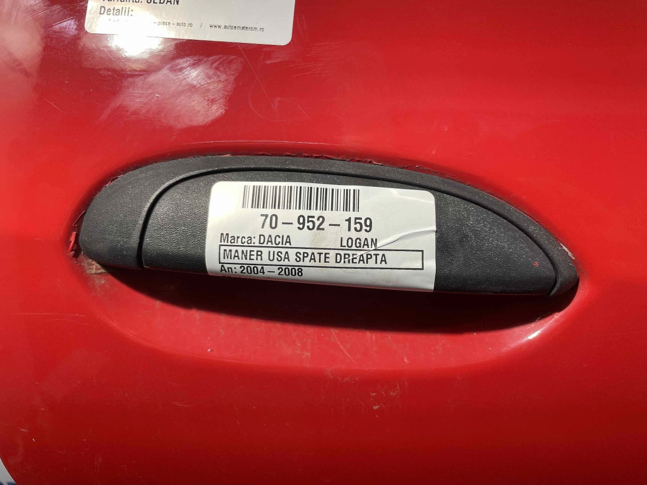 MANER USA SPATE DREAPTA DACIA LOGAN LOGAN - - (2004 2008)